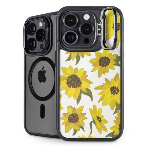 Sunflower Acrylic by Cat Coq iPhone 15 Pro Kickstand Case